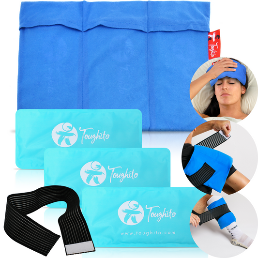 Ice Packs for Injury/Replacement Ice Pack for Toughito Hot and Cold Therapy Wraps.